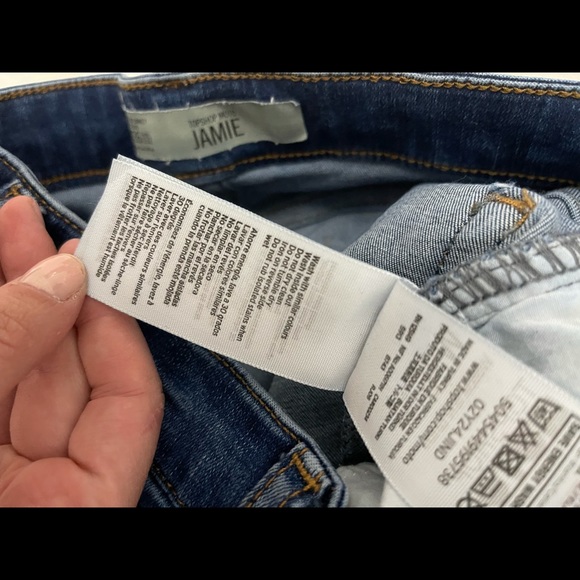 Blue high waisted jeans - Picture 5 of 6